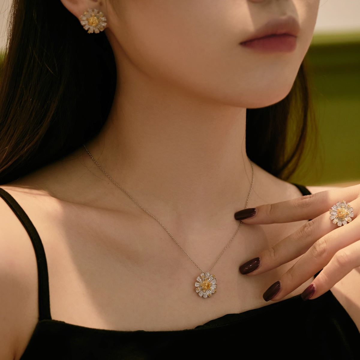 [Am jewelry]Exquisite Daisy Necklace