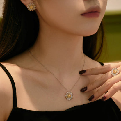 [Am jewelry]Exquisite Daisy Necklace
