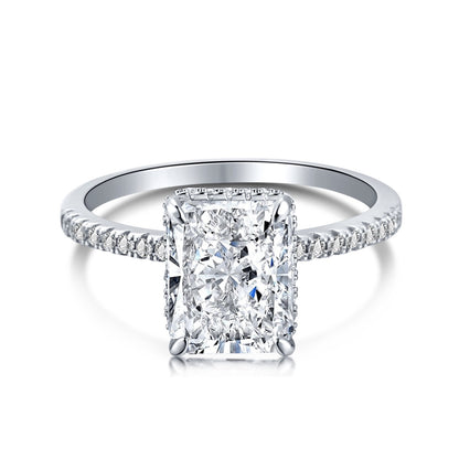 [Am jewelry]4.0 Carat Luxurious Engagement Ring