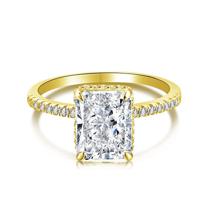 [Am jewelry]4.0 Carat Luxurious Engagement Ring