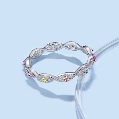 [Am jewelry]Elegant Energetic Round Cut Daily Ring