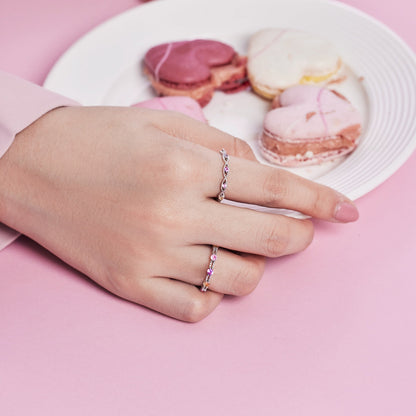 [Am jewelry]Elegant Energetic Round Cut Daily Ring