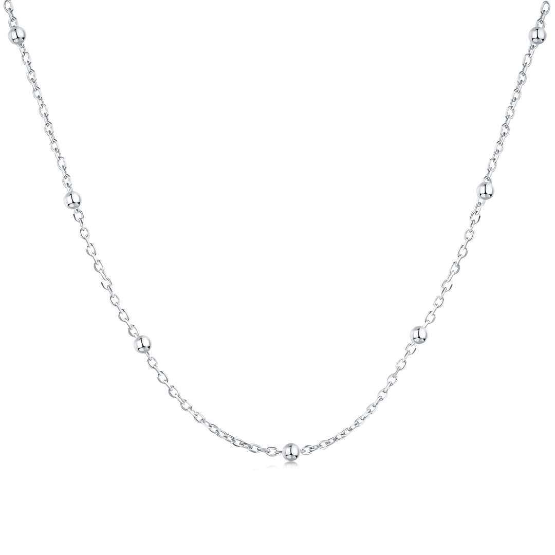 [Am jewelry]Small Bead Clavicle Chain Simple Necklace