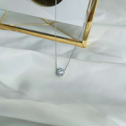 [Am jewelry]Luxurious Round Cut Necklace