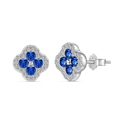 [Am jewelry]Four-Leaf Clover Flower Shaped Earrings