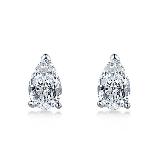 [Am jewelry]Ornate Water Drop Shape Earrings
