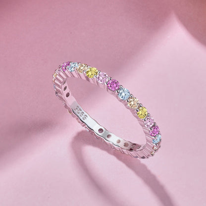 [Am jewelry]Elegant Vivid Round Cut Daily Ring