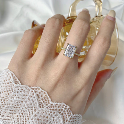 [Am jewelry]4.0 Carat Luxurious Engagement Ring