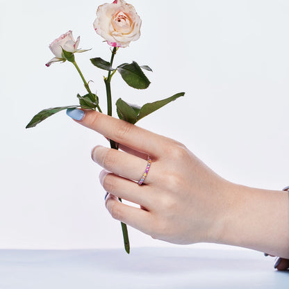 [Am jewelry]Dazzling Resplendent Round Cut Party Ring