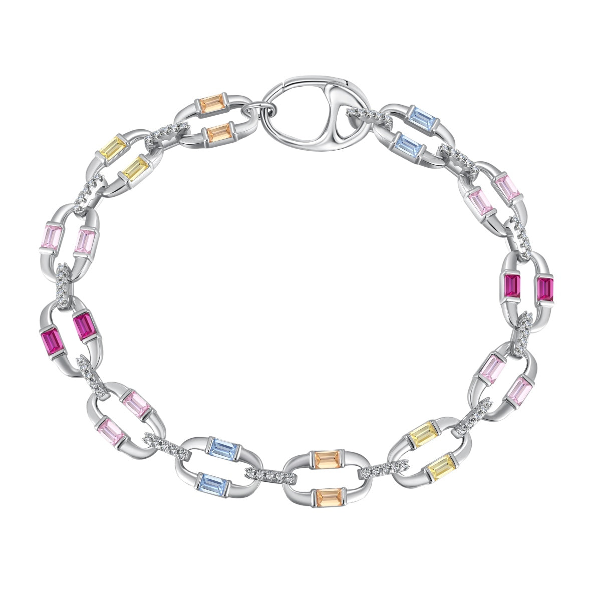 [Am jewelry]Dazzling Colorful Daily Bracelet