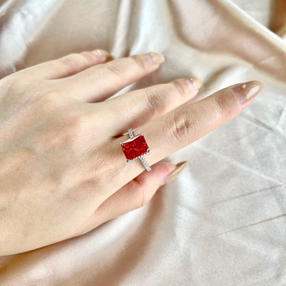 [Am jewelry]4.0 Carat Luxurious Engagement Ring