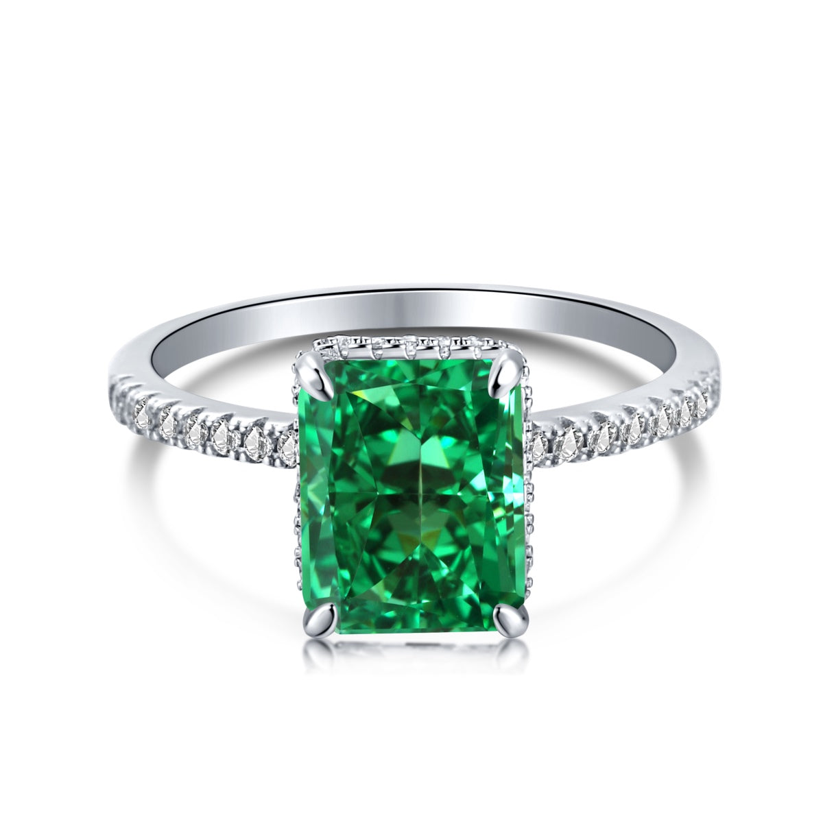[Am jewelry]4.0 Carat Luxurious Engagement Ring