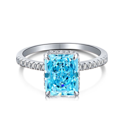 [Am jewelry]4.0 Carat Luxurious Engagement Ring