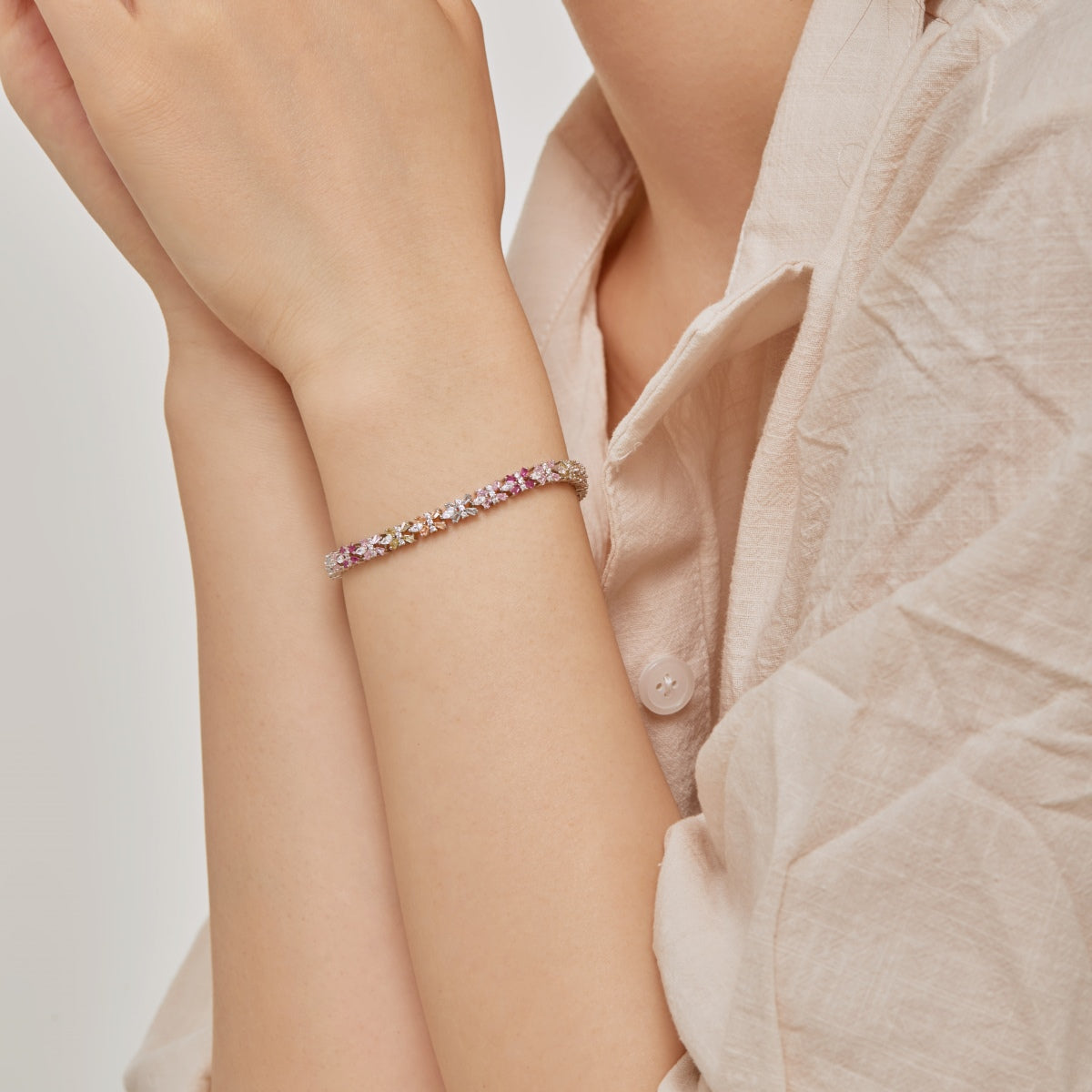 [Am jewelry]Unique Colorful Butterfly Shape Party Bracelet