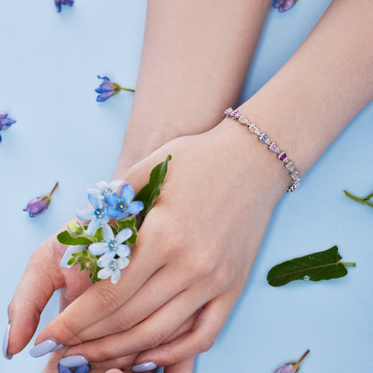 [Am jewelry]Radiant Water Drop Shape Daily Bracelet