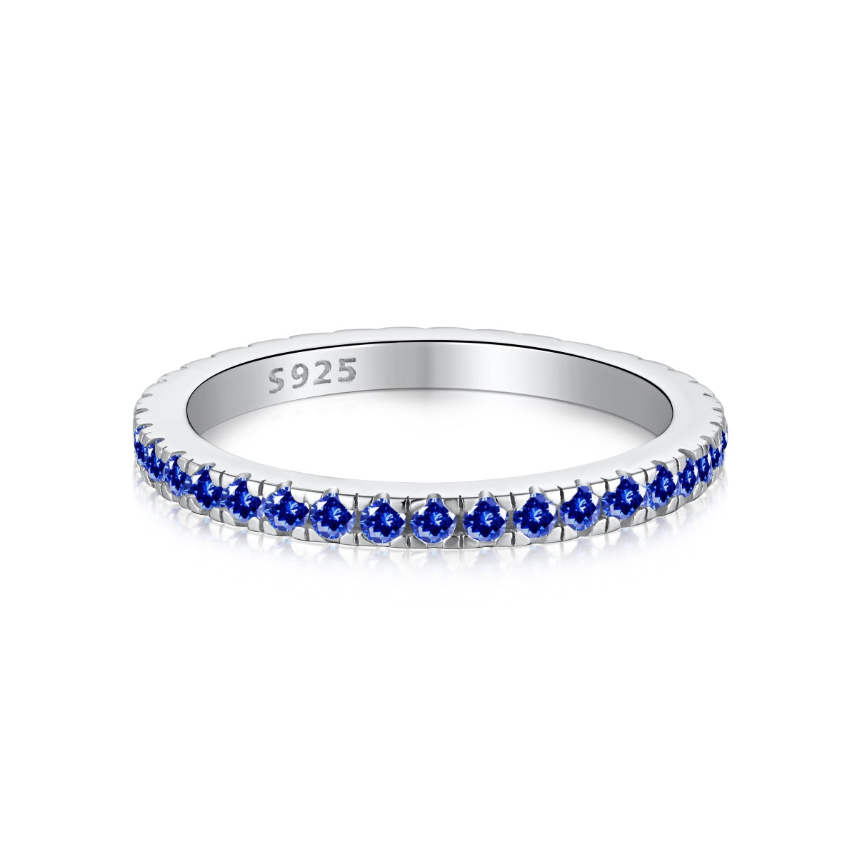 [Am jewelry]Delicate Sparkling Round Cut Daily Ring