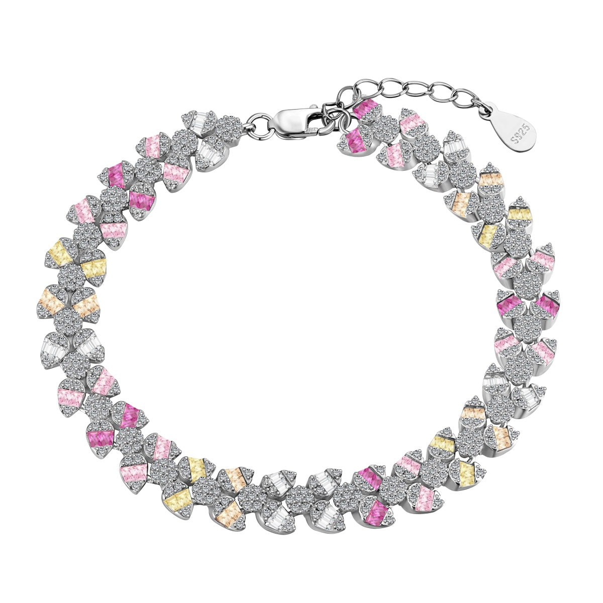 [Am jewelry]Dainty Exquisite Flower Shape Daily Bracelet