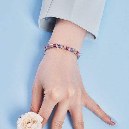 [Am jewelry]Sparkling Exquisite Multi Cut Party Bracelet