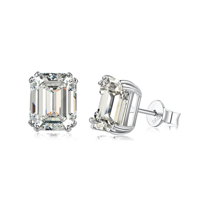 [Am jewelry]Dazzling Square Shape Earrings