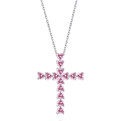 [Am jewelry]Radiant Cross Shape Necklace