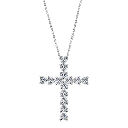 [Am jewelry]Radiant Cross Shape Necklace