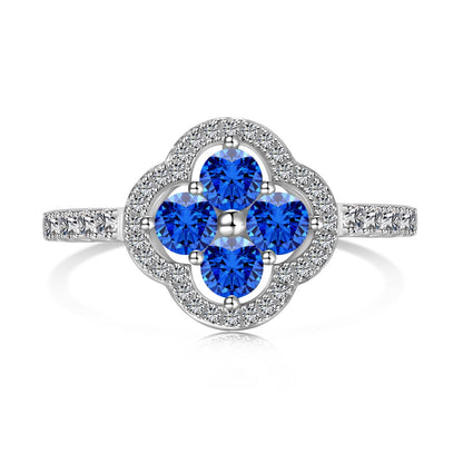 [Am jewelry]Four Leaf Clover Flower Design Ring