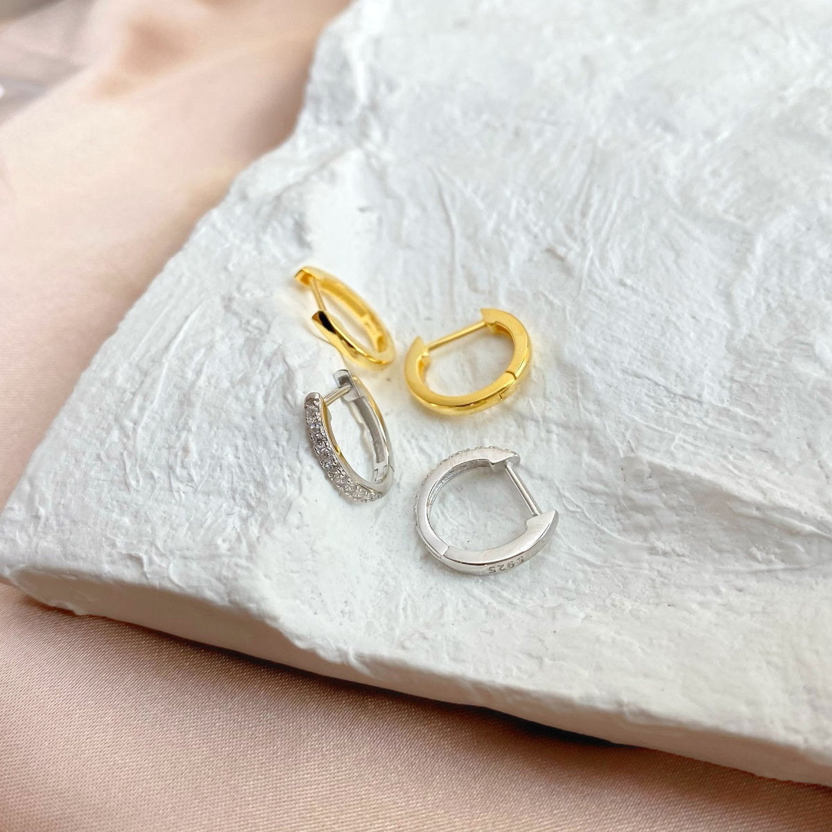 [Am jewelry]Circle Versatile Earrings