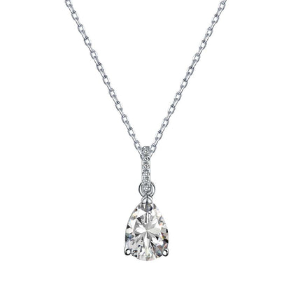 [Am jewelry]Delicate Water Drop Shape Fashion Necklace