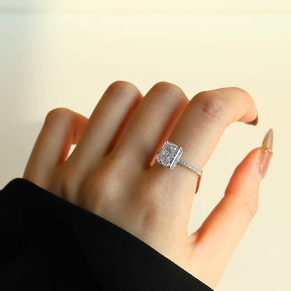 [Am jewelry]4.0 Carat Luxurious Engagement Ring