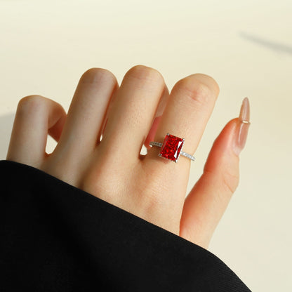 [Am jewelry]4.0 Carat Luxurious Engagement Ring
