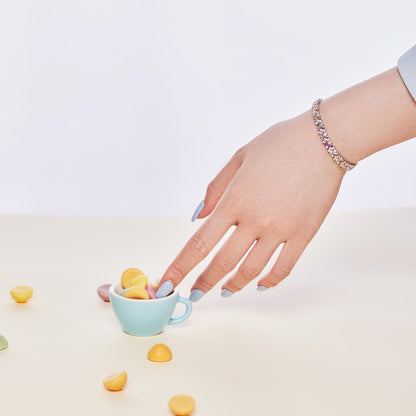 [Am jewelry]Dazzling Unique Multi Shape Daily Bracelet