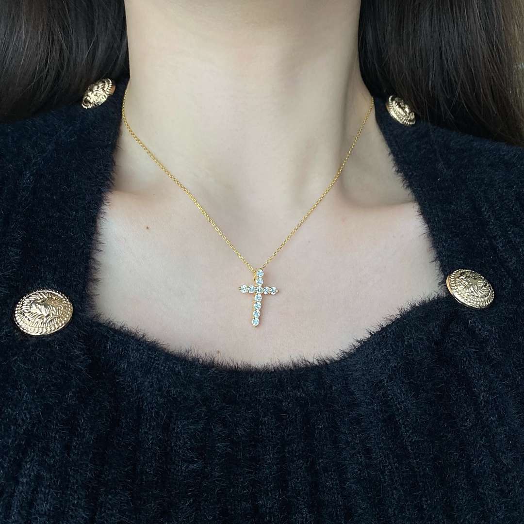 [Am jewelry]Unique Cross Shape Necklace