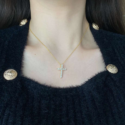 [Am jewelry]Unique Cross Shape Necklace