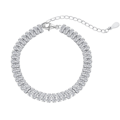 [Am jewelry]Exquisite Emerald Cut Daily Bracelet