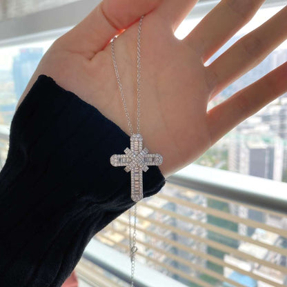 [Am jewelry]Gypsophila With Dimonds Necklace