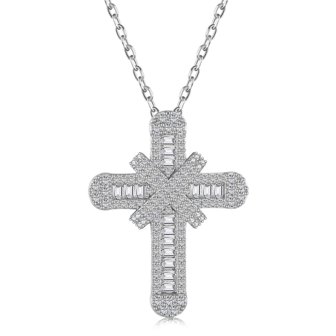 [Am jewelry]Gypsophila With Dimonds Necklace