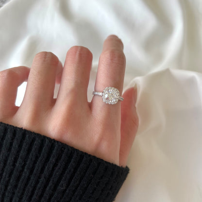 [Am jewelry]Dazzling Resplendent Round Cut Wedding Ring