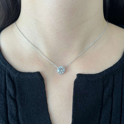 [Am jewelry]Luxurious Round Cut Necklace