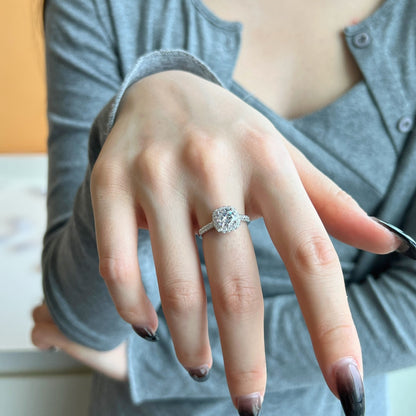 [Am jewelry]Dazzling Resplendent Round Cut Wedding Ring
