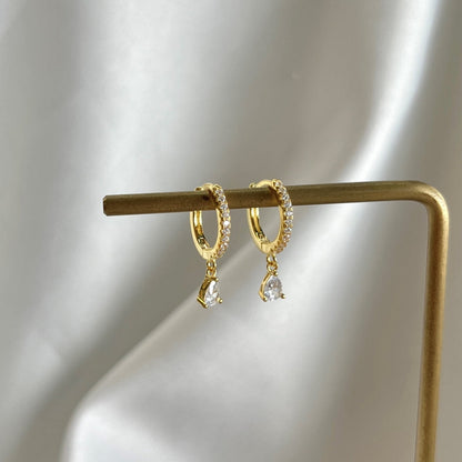 [Am jewelry]Luxurious Geometric Drop Earrings