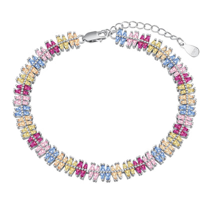 [Am jewelry]Sparkling Exquisite Multi Cut Party Bracelet