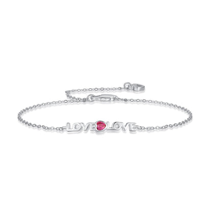 [Am jewelry]Romantic Heart Shape Lover Bracelet