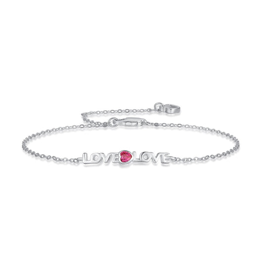 [Am jewelry]Romantic Heart Shape Lover Bracelet