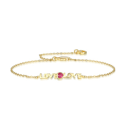 [Am jewelry]Romantic Heart Shape Lover Bracelet