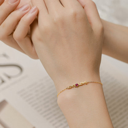 [Am jewelry]Romantic Heart Shape Lover Bracelet