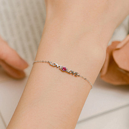 [Am jewelry]Romantic Heart Shape Lover Bracelet