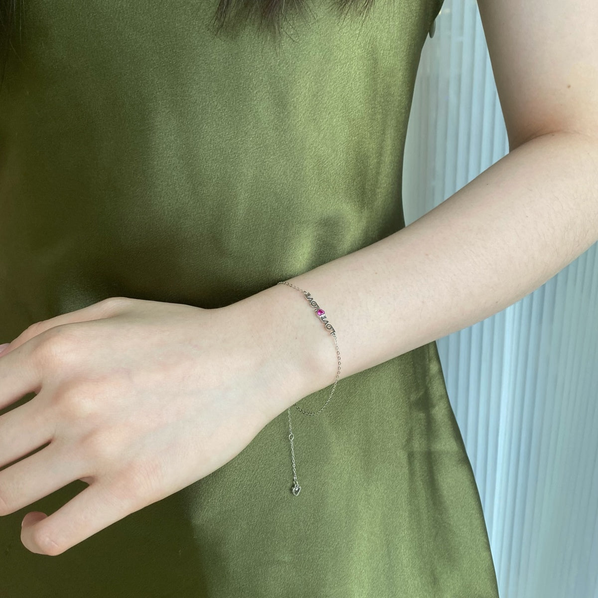 [Am jewelry]Romantic Heart Shape Lover Bracelet