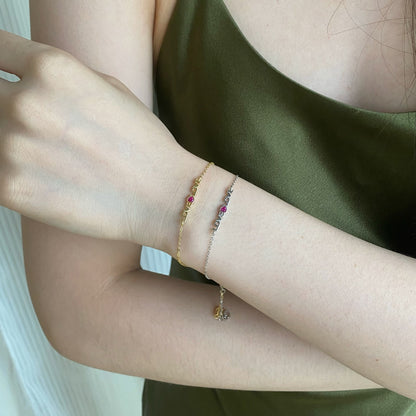 [Am jewelry]Romantic Heart Shape Lover Bracelet