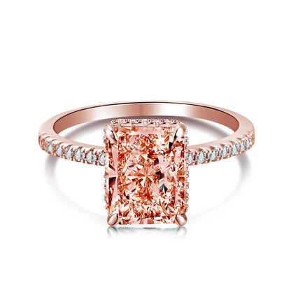[Am jewelry]4.0 Carat Luxurious Engagement Ring