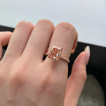 [Am jewelry]4.0 Carat Luxurious Engagement Ring